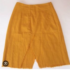 NWT mustard skirt